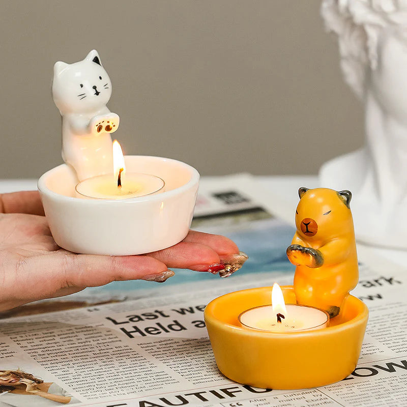 May Kids 1-day workshop - Cozy Friends Candle Holder