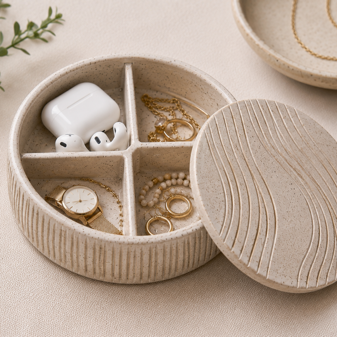 July Teens 1-day workshop - Jewelry Dish/Keepsake Organizer with Dividers