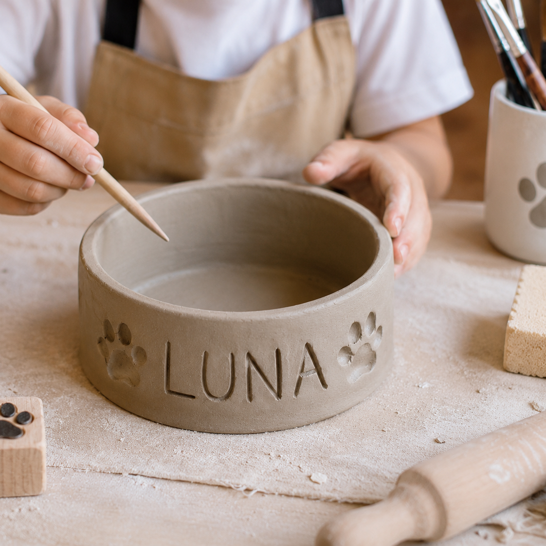 July Kids 1-day workshop - Personalized Pet Bowl