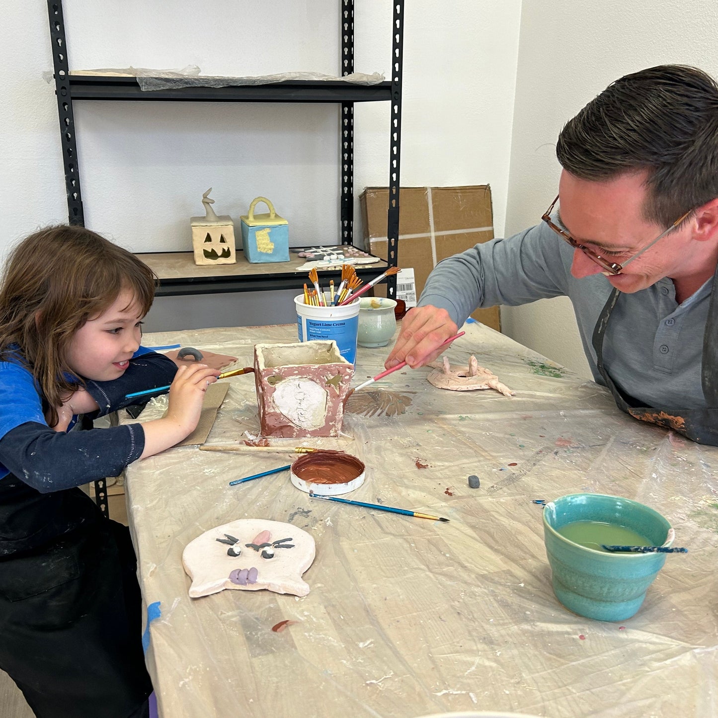 November Parents and Kids workshop - Christmas Scene (Sculpting and Painting Days)