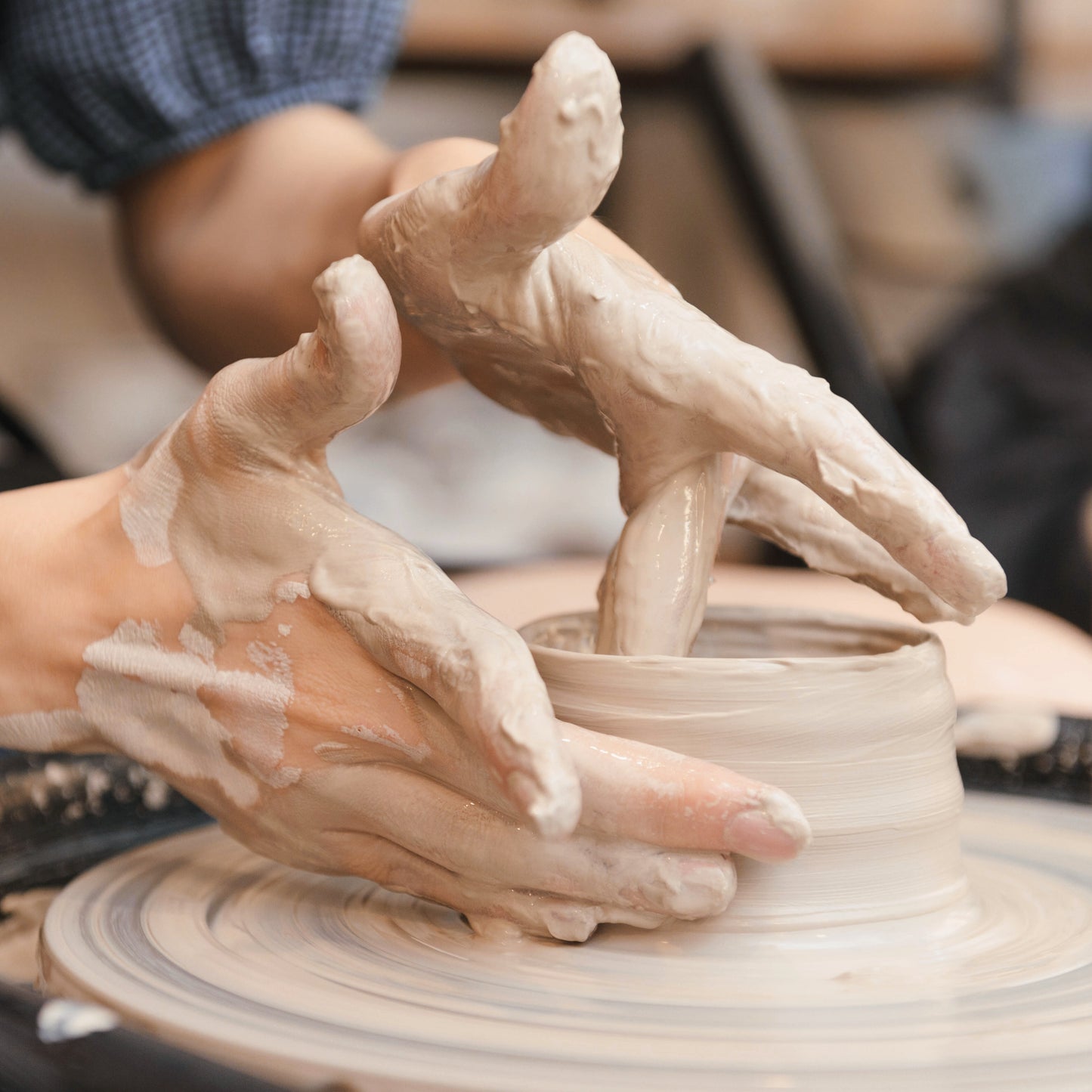 September 4-week introduction to wheel throwing