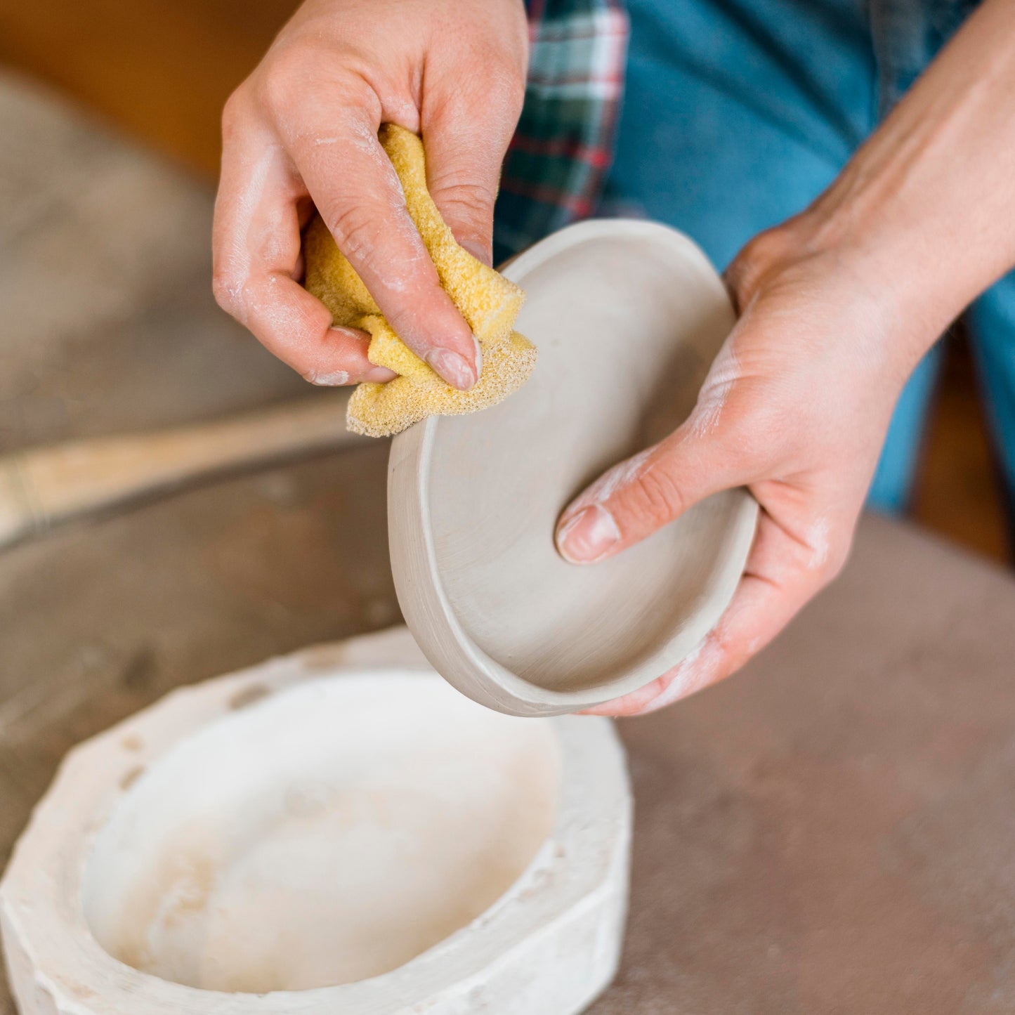 Large Group: Cup Throwing & Plate Handbuilding Workshop