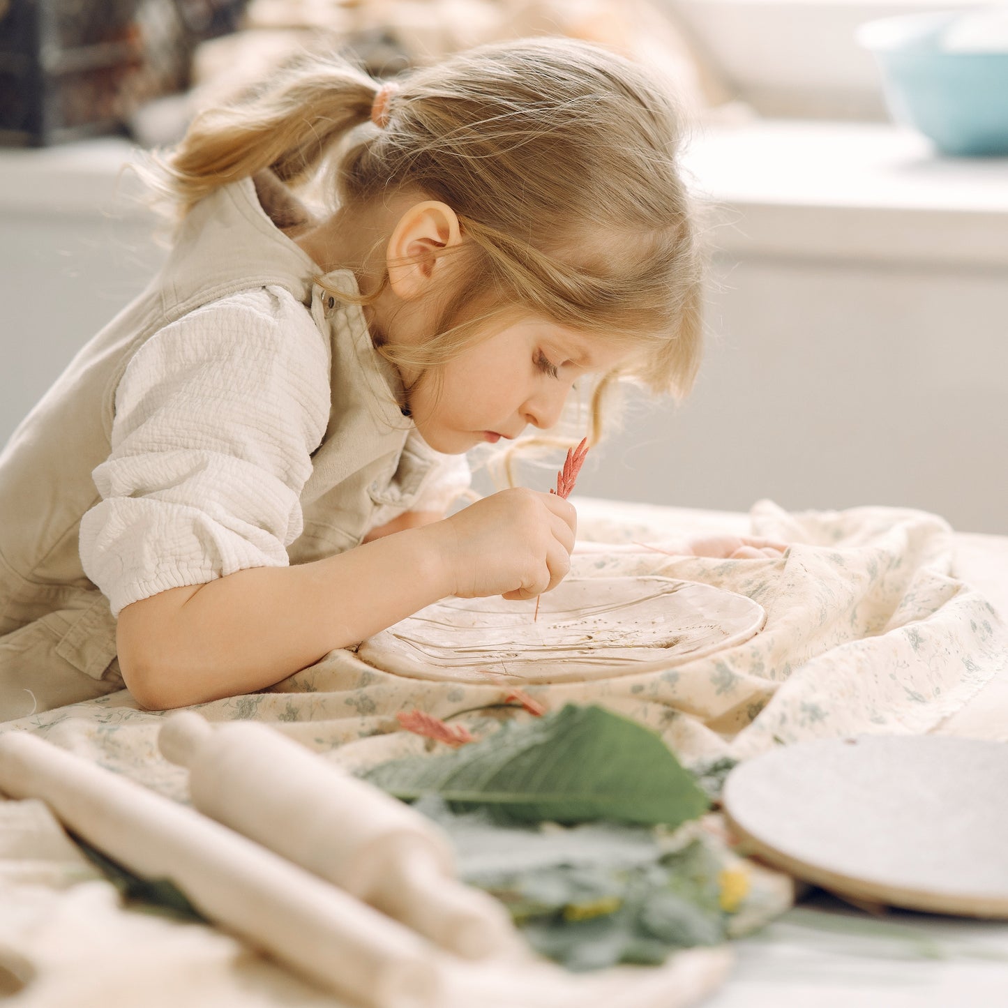 May Parent and Kids workshop - Clay Pets and Their Homes (Painting Day)