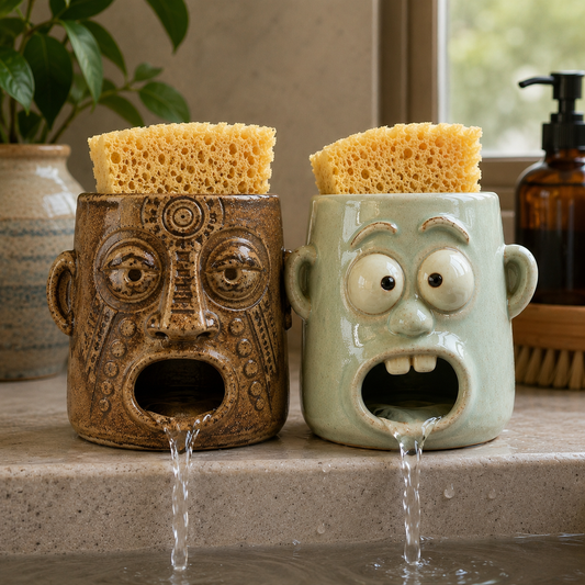August fun sponge holder workshop
