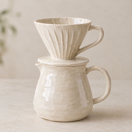 December pour over coffee server & dripper workshop