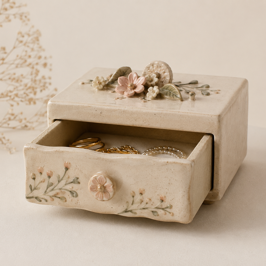 July pull-out jewelry drawer workshop