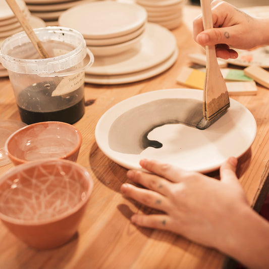 June workshop - Glaze Day (wall hanging object) (private)
